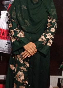 Green Abaya Burqa For Women..