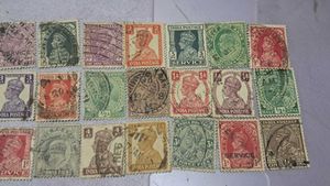 LOT OF 21 BRITISH INDIA Stamps