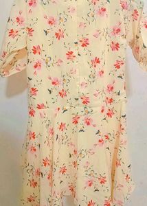 Floral frock dress/ wear only one time