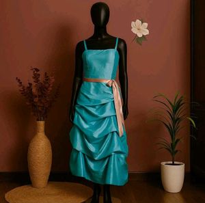 Turquoise Elegant Dress