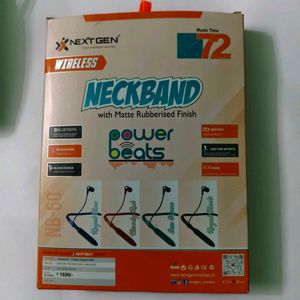 Next Gen Wireless Neckband Earphones - Sea Green