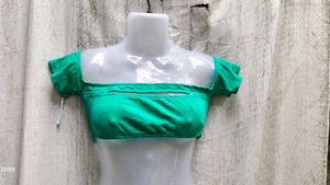 2349.Chic Green Blouse