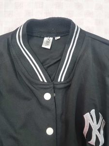 NY Varsity Jacket BLACK