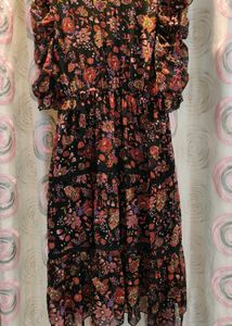 Floral Ruffle Dress