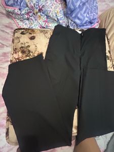 Black Flared Tailored H&amp;m Pants+freebie