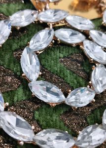 Sparkling Crystal Circle Earrings