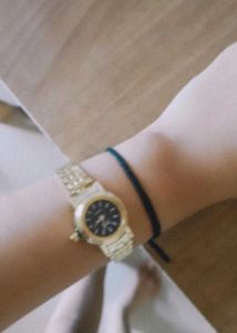 Classic Golden Watch For Women