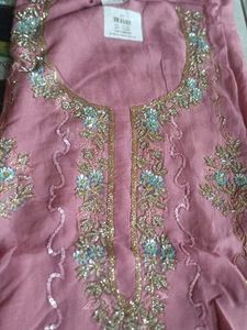Pink Embroidered Salwar Suit