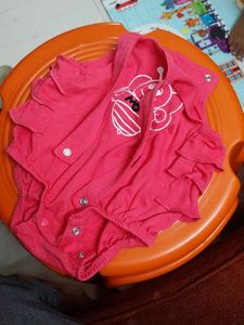 Cute Bee Design Baby Romper