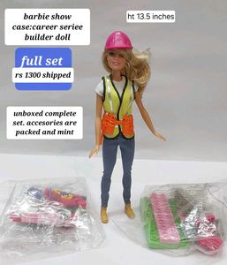barbie showcase:barbie career series build a doll