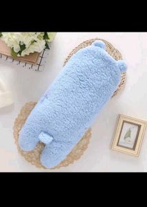 Blue Baby swadle with Hood