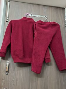 Quechua Kids' Warm Fleece Set for 5-7 yr old