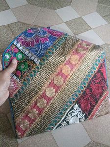 HAND MADE MULTI COLORED SLING BIG BAG 🎒 ❤️ ❤️ ❤️