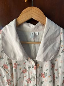 Floral Peter Pan Collar Dress
