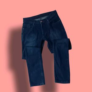 Dark Blue Denim Jeans