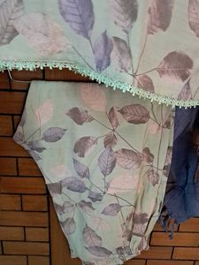 Pure Muslin  Suit   Soft Organza  Dupatta