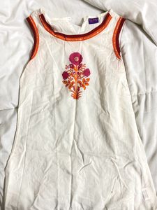 Ethnic Long Palazzo Embroidered Top