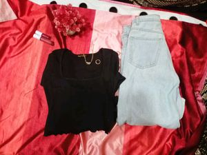Cute Black Top