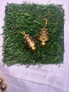 Rajasthani Look Golden Necklace With Earrings