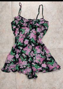 💜Floral Playsuit By FOREVER 21💜