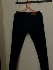 Black Angle Length Jean