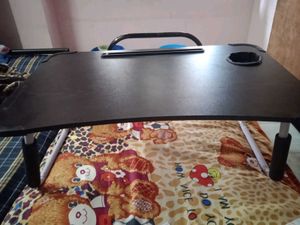Study Table/Bed Table Foldable Nd Portable Wooden
