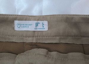 Tan Suede Style Shorts