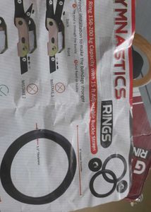 Gymnastic Rings with Straps