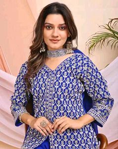 Elegant Blue Kurta Set