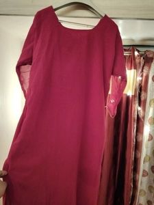 Embroidered Kurta Dupatta