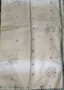 Embroidered Floral Fabric