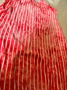 Red Long Top