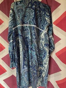 Paisley Print Dress