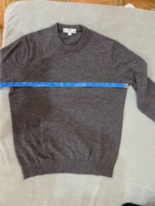 Mango Grey Wool Cashmere Sweater