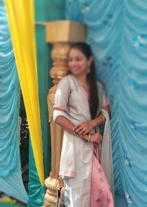 Ethinic Gown ,Indian Anar Kali With Etech Koti