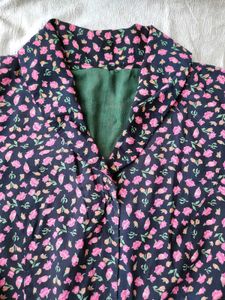 Floral Sleeveless Fit &amp; Flare Dress