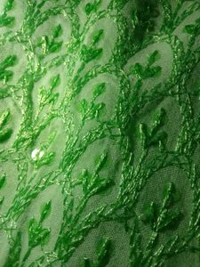 Fluorescent Green Chikenkari Designed Kurta