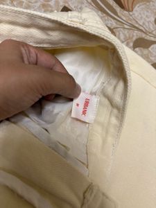 Urbanic High Waisted Beige Jeans