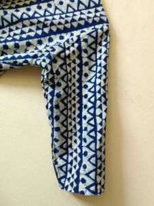 Straight Blue Kurta