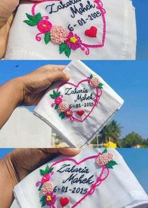 Couple Name Hanky❤