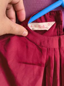 Burgundy Top