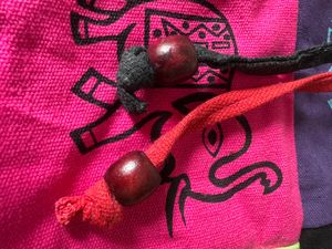 Multicolor Tote Bag With Wide Strap