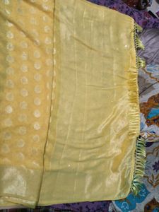 Saree With Stitched Blouse