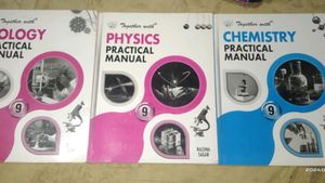 Class 9th Set Of 3 Practical Book