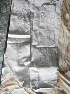 Crisp White Button-Down Shirt