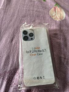 iPhone 13 Pro Max Clear paper Cover