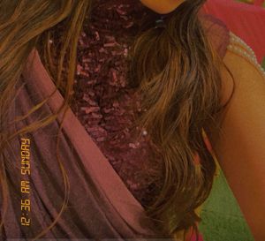 Girlish Ready To Wear Saree With Sequence Blouse