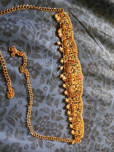 Ornate Gold-Tone Waist Belt