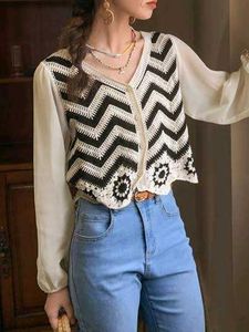 Crochet Knit Cardigan