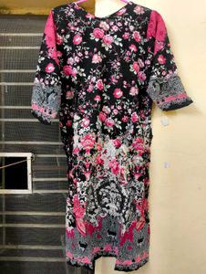 Floral Print Kurta